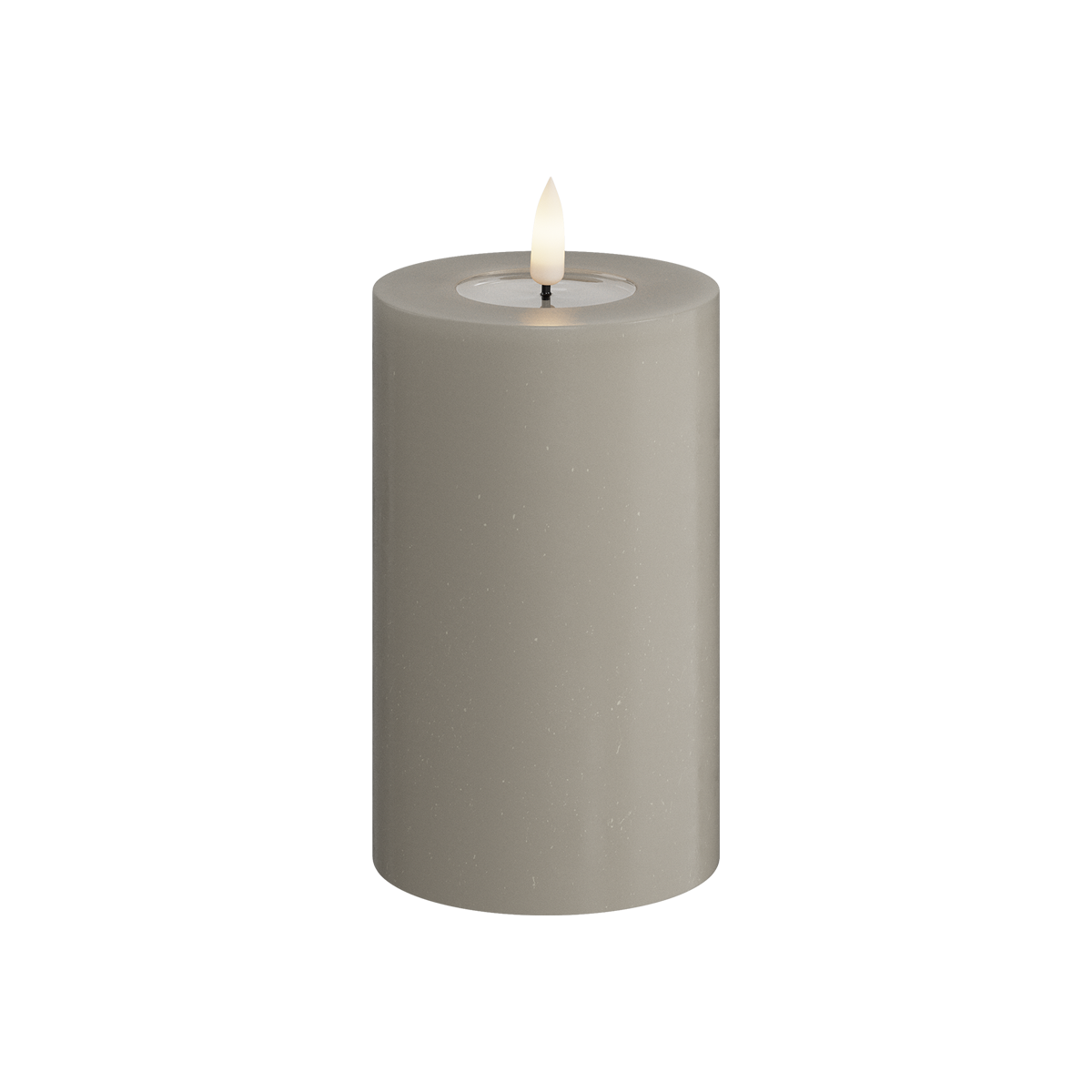 Deluxe Homeart | LED Kaars sand 7.5x12.5cm