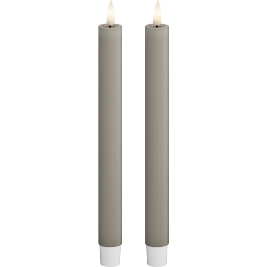 Deluxe Homeart | LED dinerkaars sand 24cm | 2stuks