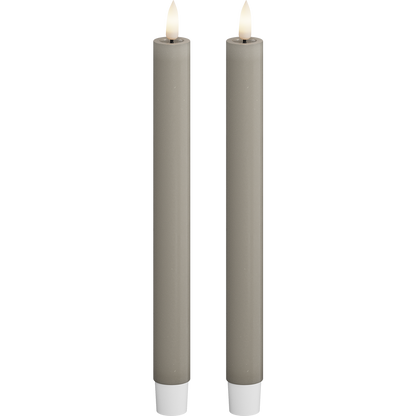 Deluxe Homeart | LED dinerkaars sand 24cm | 2stuks