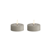 Deluxe Homeart | LED theelicht jumbo sand | 2stuks