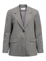 Objekt | Lisa grauer Nadelstreifenblazer