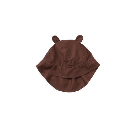 Salted Stories | Zonnehoedje sidney solid carob brown