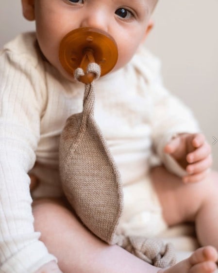 Hvid | Speendoekje Titi comforter Sand