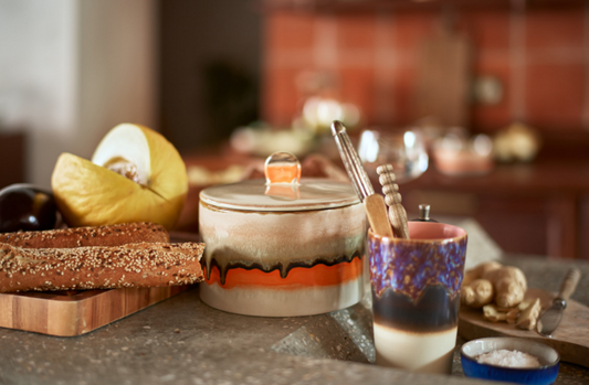 HK Living | 70's servies Koekjespot burst