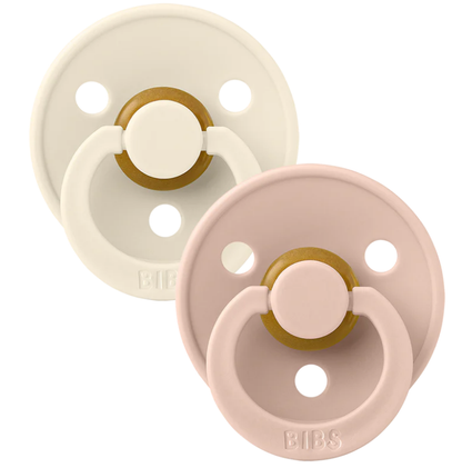 Bibs | Speen round set2 ivory blush
