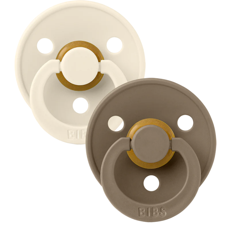 Bibs | Speen round set2 ivory dark oak
