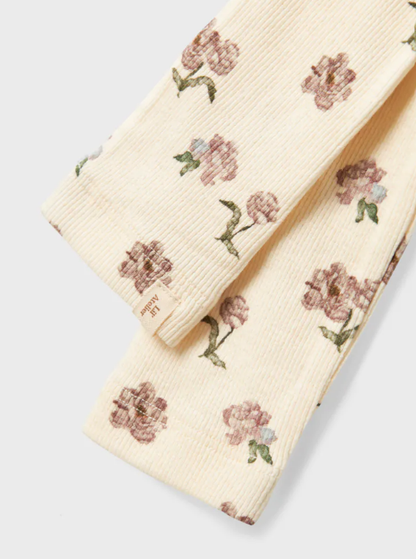 Lil Atelier | Legging Gavo Turteltaube Pfingstrose