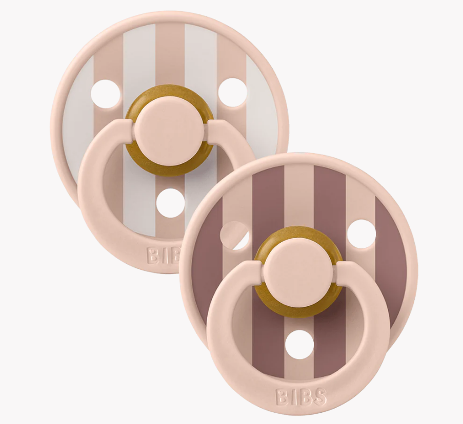 Bibs | Brustwarzen-Rundset 2, Farbblock-Rouge