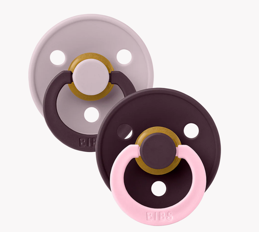 Bibs | Zitzenrundset 2 Fusion Fliederpflaume