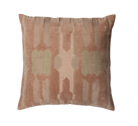 Woood | Kussen Feis roze 45cm