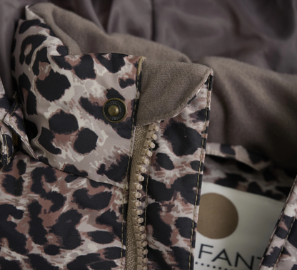Kind | Winterjacke, Steppjacke, Leopardenmuster