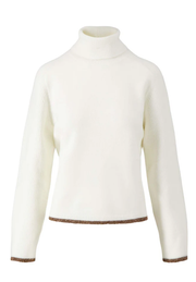 Zusss | Coltrui met gekleurde boord offwhite