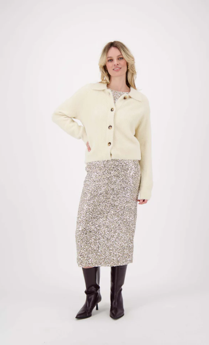 Zusss | Vest fluffy met polokraag