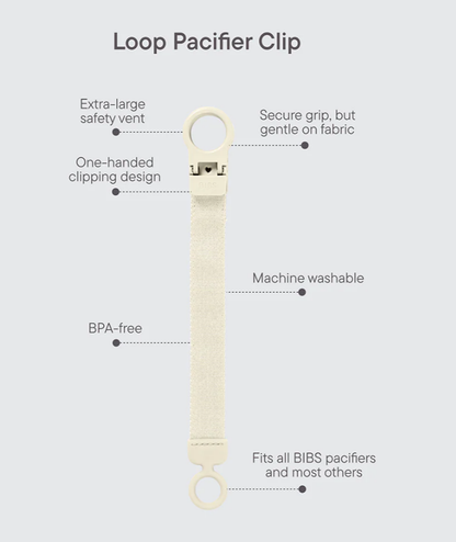 Bibs | Speenkoord Loop ivory