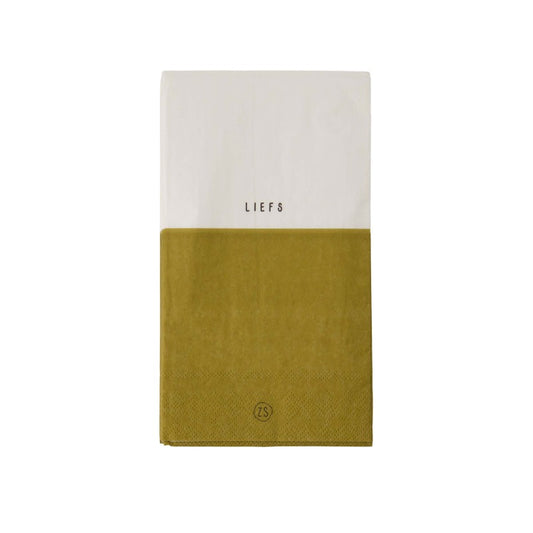 Zusss | Servetten Liefs 11x20cm