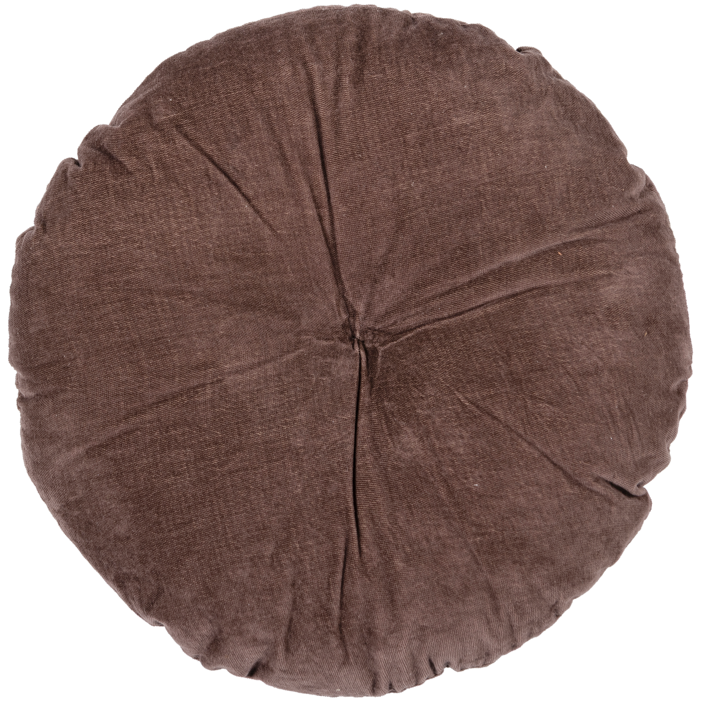 Woood | Kussens Aziz set van 3 velvet bruin/naturel