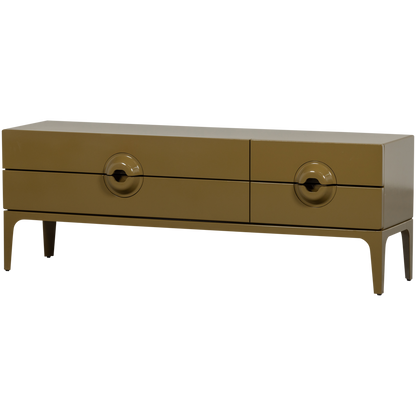 Holz | TV-Ständer Merge Honiggelb