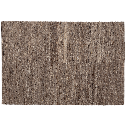 Woood | Vloerkleed Efia wol bruin melange 170x240cm