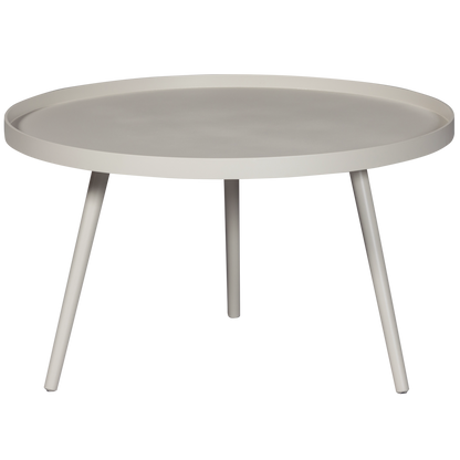 Woood | Bijzettafel Mesa XL antique beige 78cm