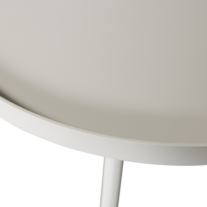 Woood | Bijzettafel Mesa XL antique beige 78cm