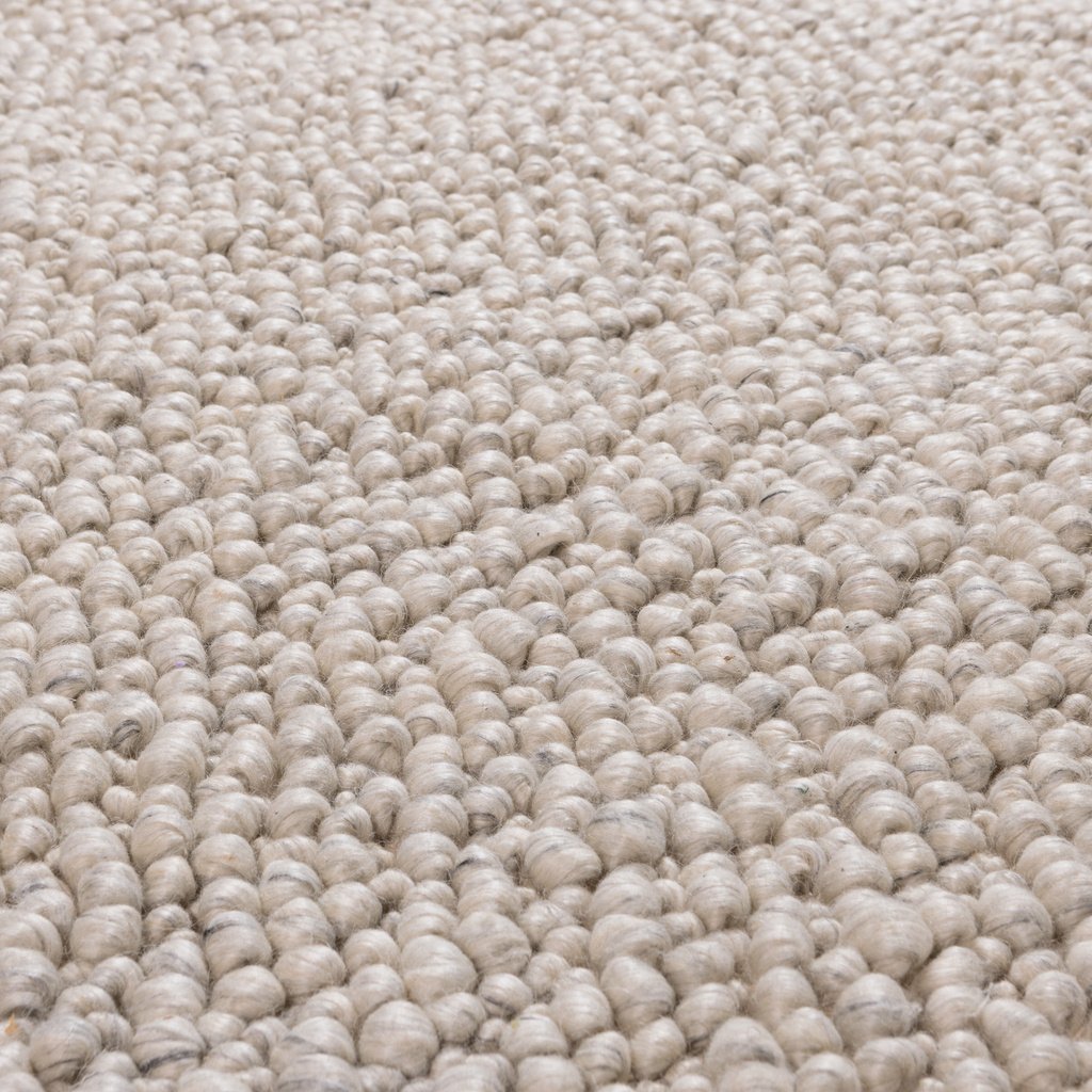 Woood | Vloerkleed Veld wol naturel 160x230cm