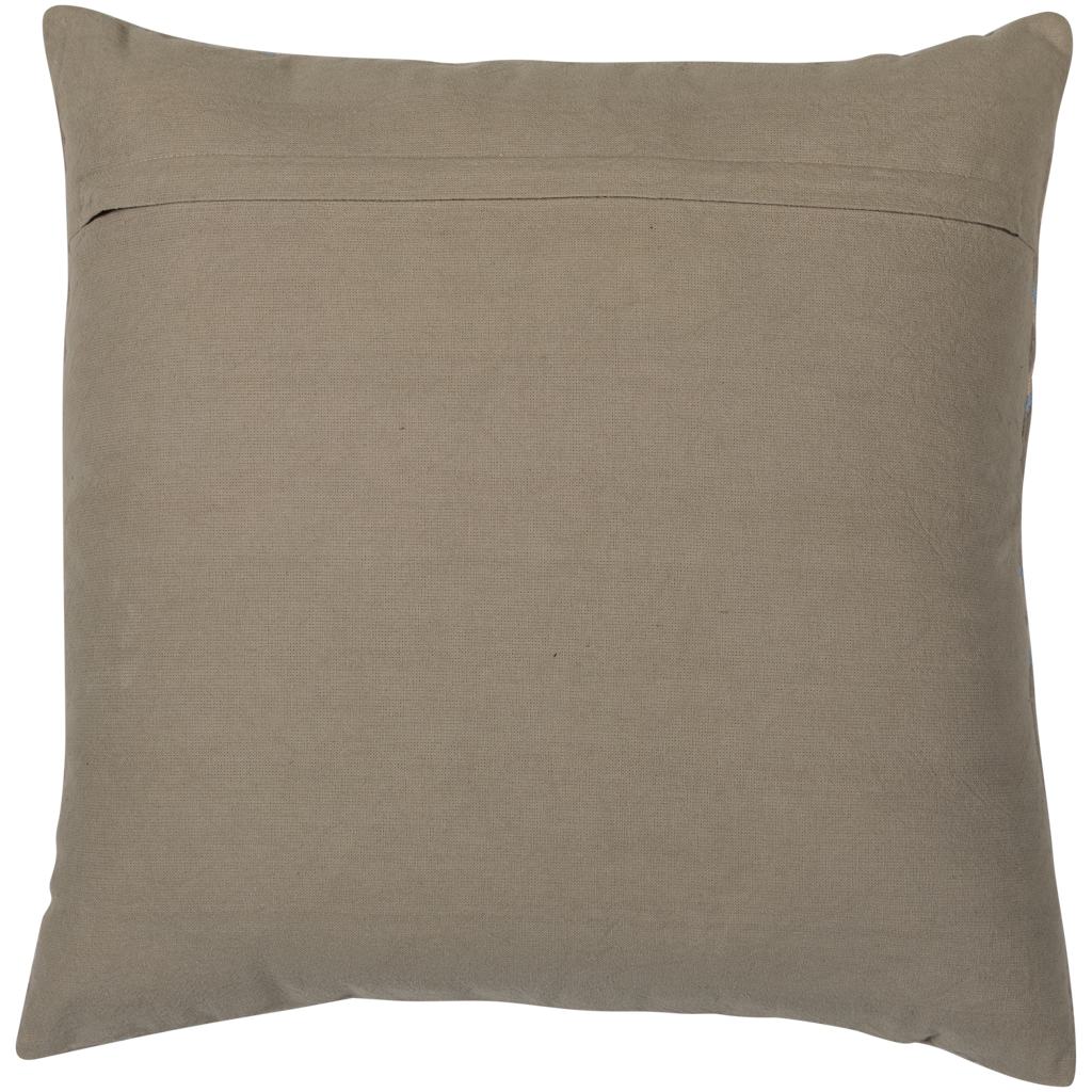 Wood | Laon Samtkissen-Set, Naturblau - 3er-Set