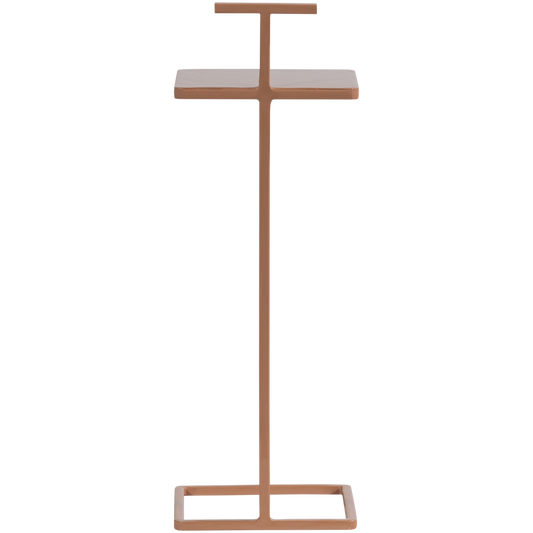 Woood | Bijzettafel Toste metaal oud roze