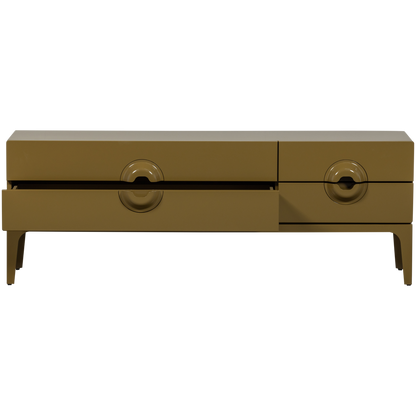 Holz | TV-Ständer Merge Honiggelb