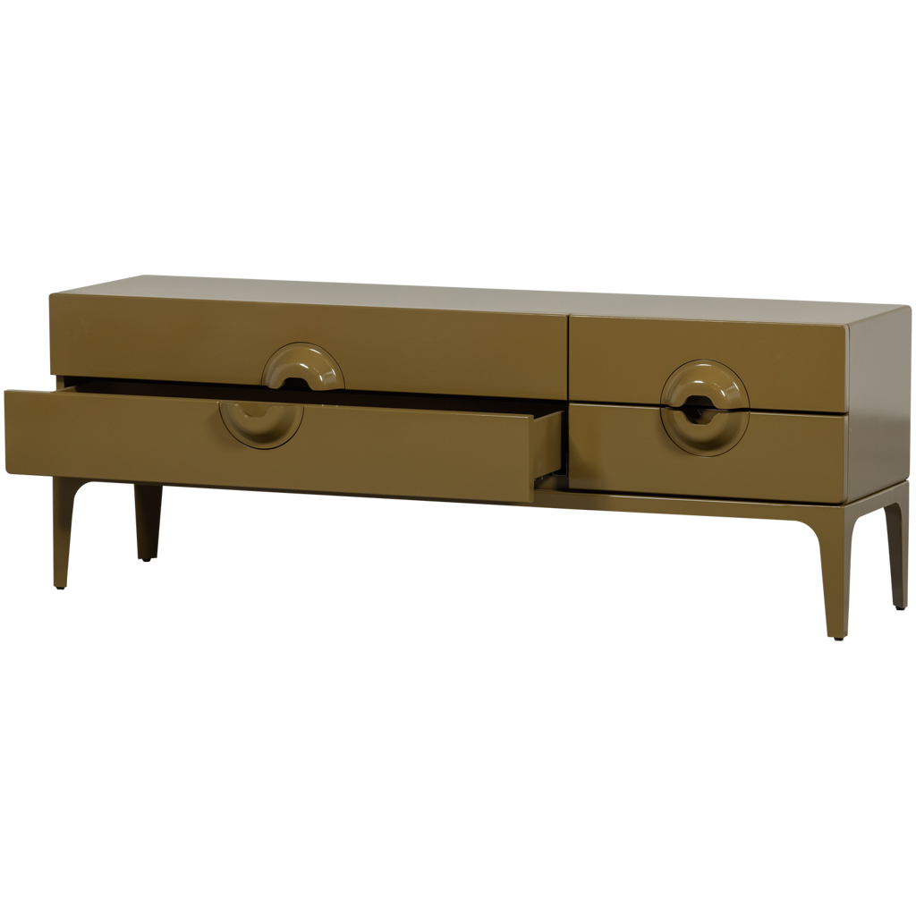 Holz | TV-Ständer Merge Honiggelb