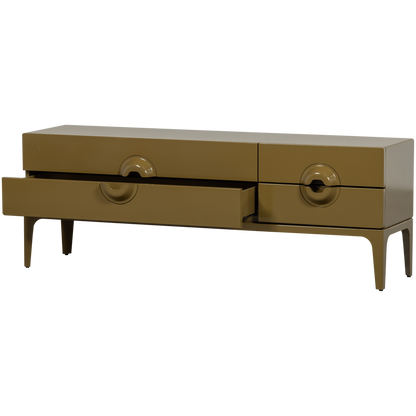 Holz | TV-Ständer Merge Honiggelb