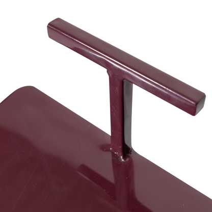 Woood | Bijzettafel Tose metaal aubergine