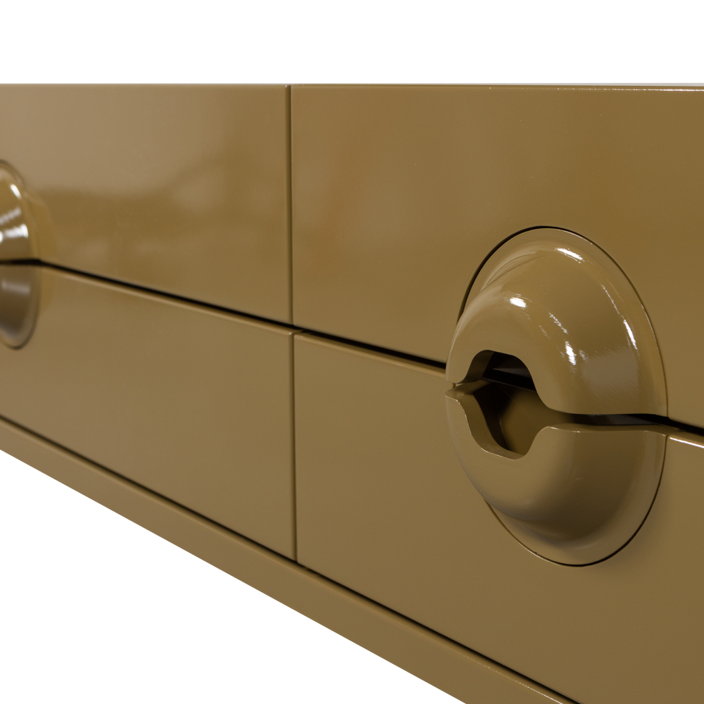 Holz | TV-Ständer Merge Honiggelb