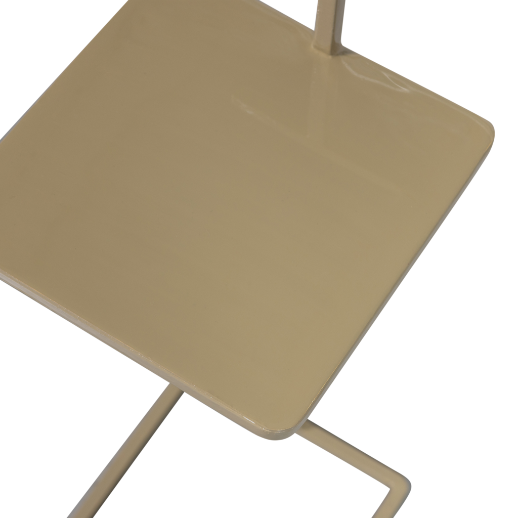 Woood | Bijzettafel Toste metaal donker zand