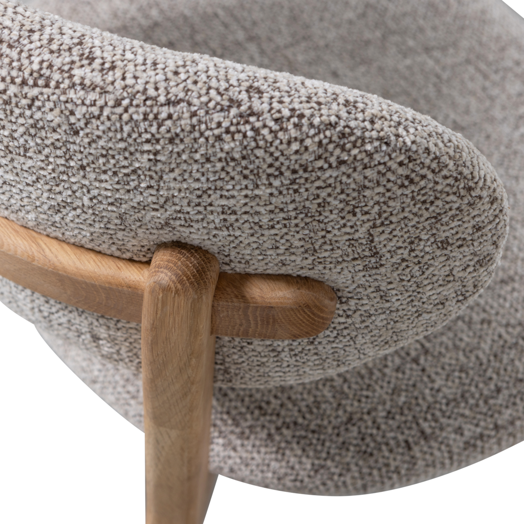 Wood | Udar Esszimmerstuhl mit Naturholzrahmen