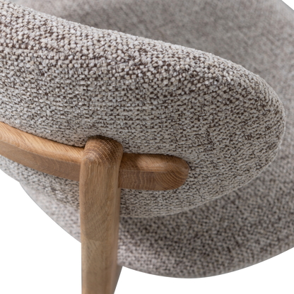 Wood | Udar Esszimmerstuhl mit Naturholzrahmen