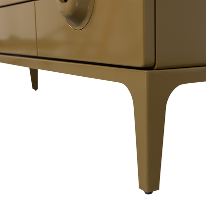 Holz | TV-Ständer Merge Honiggelb