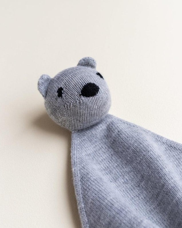 Hvid | Kuscheltier Tokki Grau meliert