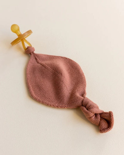 Hvid | Schnullertuch Titi Schnuffeltuch Terrakotta