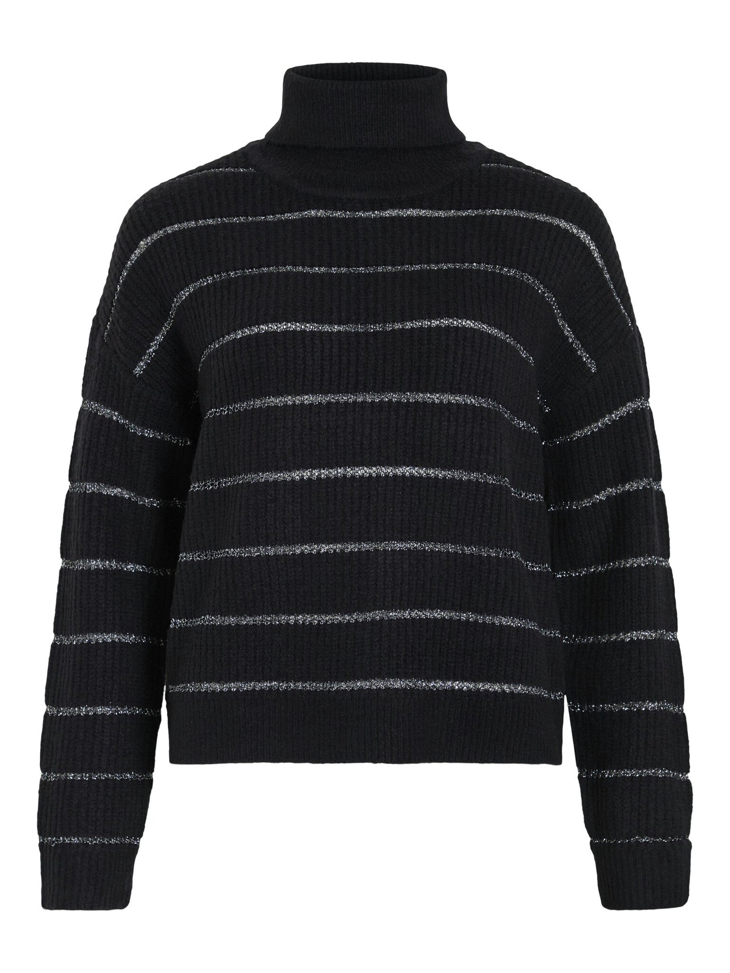 Villa | Rollkragenpullover Zaza schwarze Schönheit