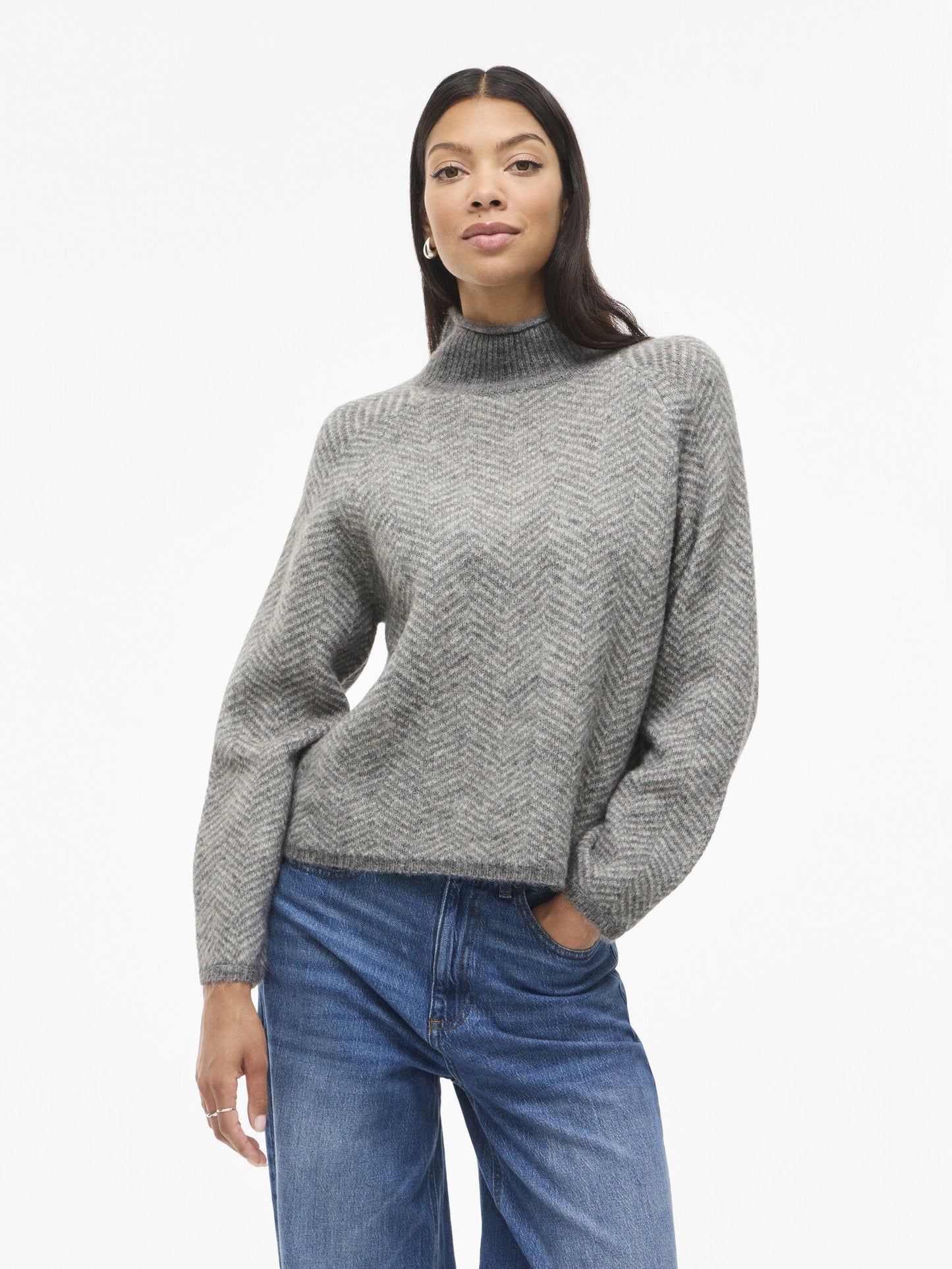 Vila | Trui Lory medium grey