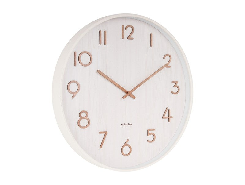 Karlsson | Wanduhr Reinweiß 60 cm