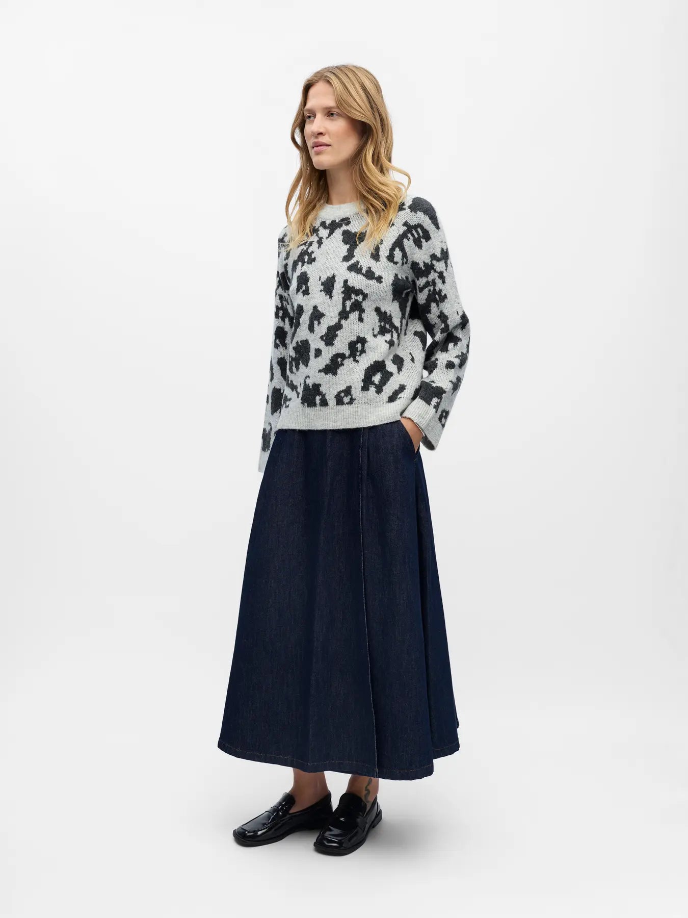 Objekt | Pullover Diana hellgrau