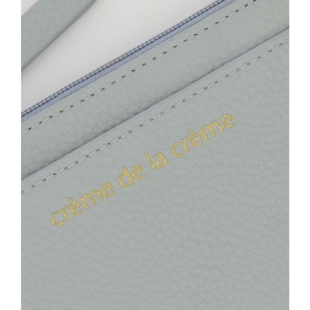 Zusss | Passhülle aus vegetarischem Leder, grau-blau 