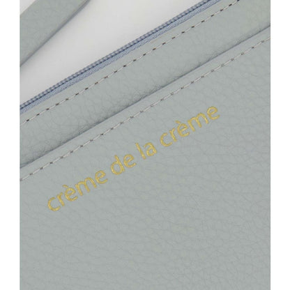 Zusss | Passhülle aus vegetarischem Leder, grau-blau 