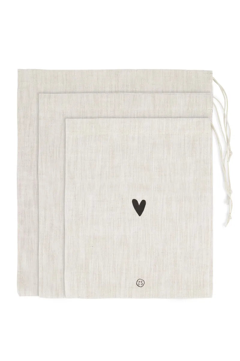 Zusss | Set van 3 reiszakjes peper en zout