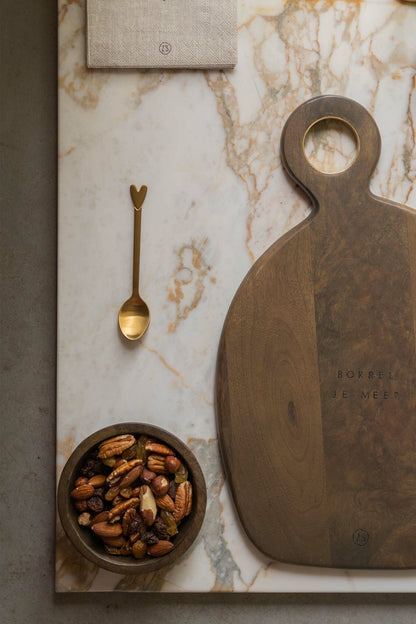 Zusss | Lepels set 4 hartje goud