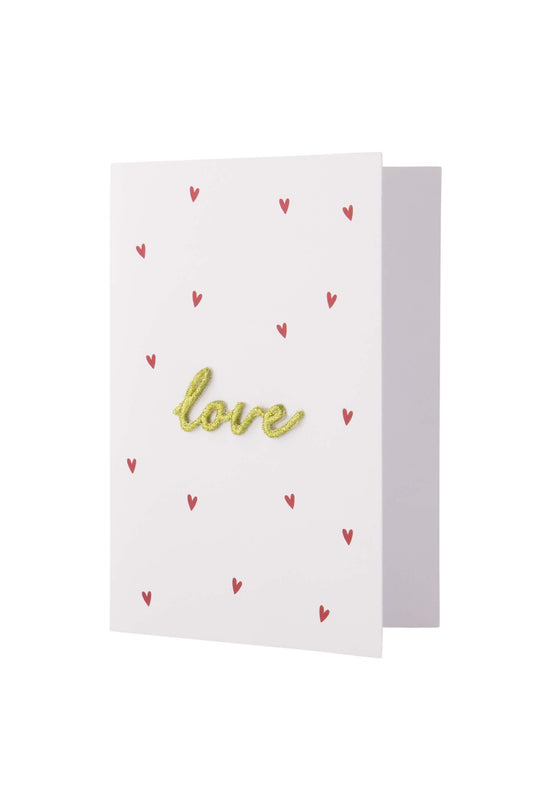 Zusss | Wenskaart strijkembleem love