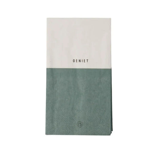 Zusss | Servetten Geniet 11x20cm