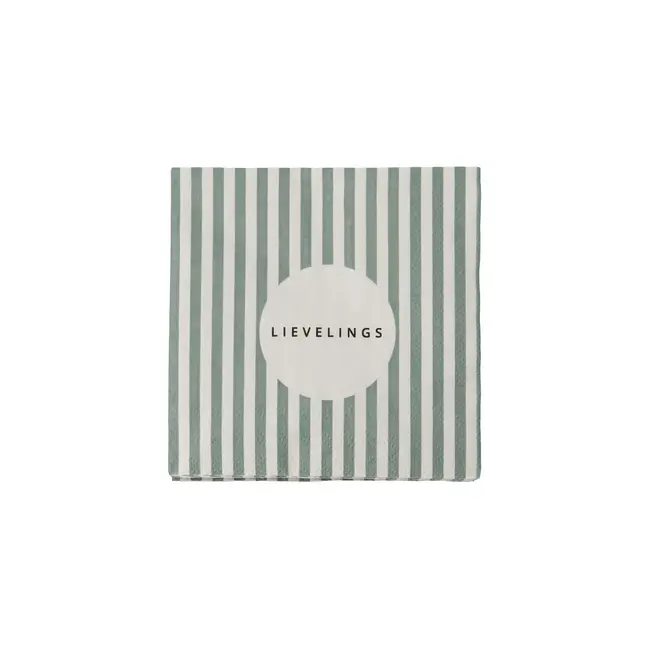 Zusss | Servetten Lievelings 12.5x12.5 cm