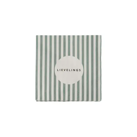 Zusss | Servetten Lievelings 12.5x12.5 cm